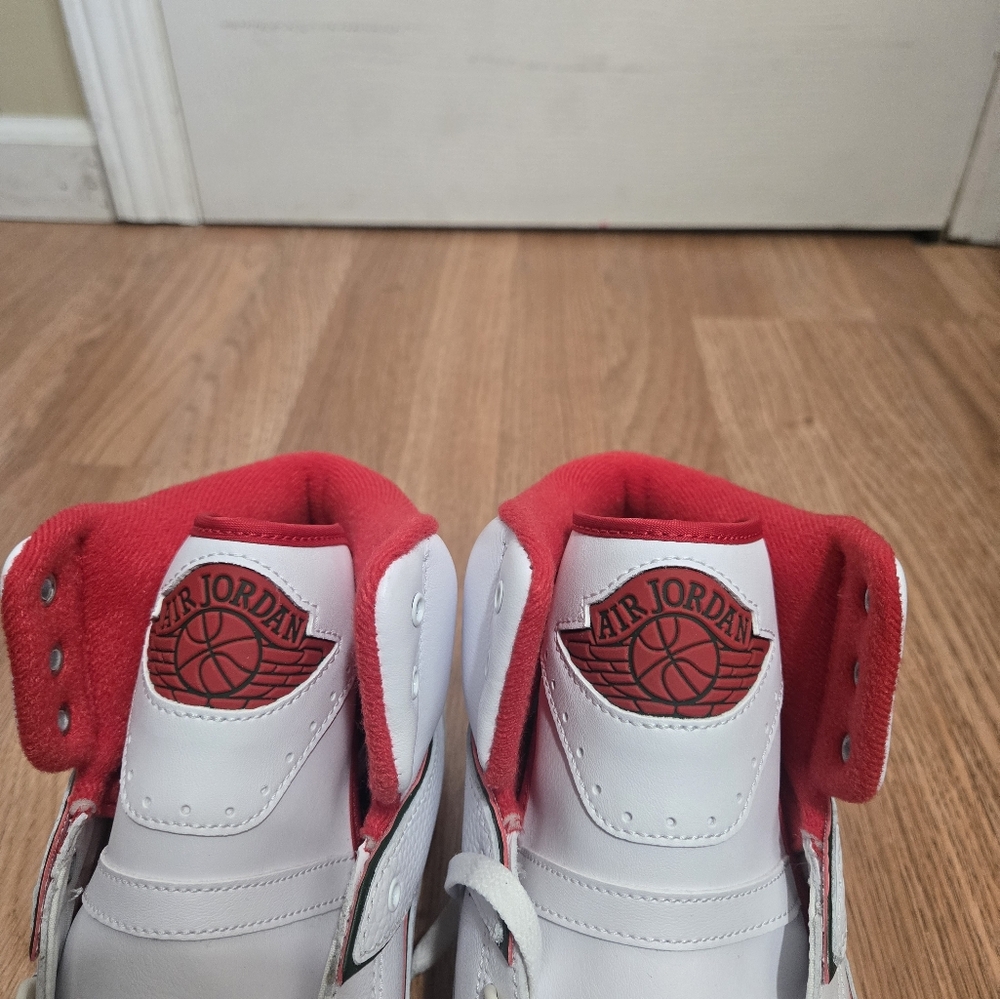 Nike Men's Air Jordan 2 Retro Origins White Fire Red Size 13 DR8884-101 NWOT - Picture 9 of 13